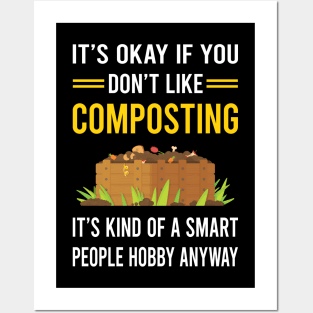 Smart People Hobby Composting Compost Composter Posters and Art